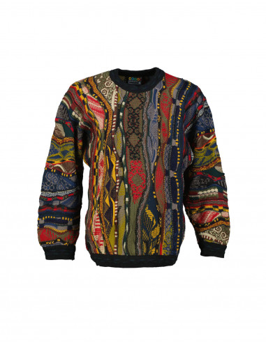 Coogi men's wool crew neck sweater