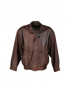 Commander men's real leather jacket