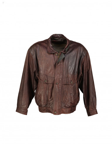 Commander men's real leather jacket