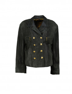 Vintage women's real leather jacket