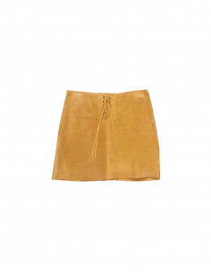 Vera Pelle women's suede leather skirt