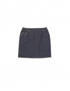 Chanel women's denim skirt