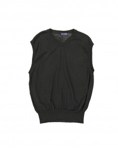 A.W.Dunmore men's wool knitted vest