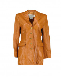 Escada women's real leather jacket