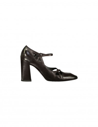 Miu Miu women's real leather heels