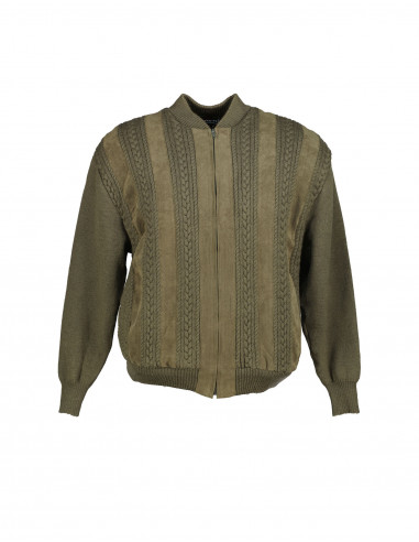 Boneti men's wool cardigan