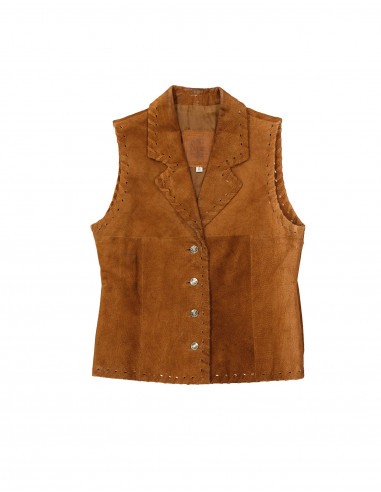 Sinclair women's suede leather vest