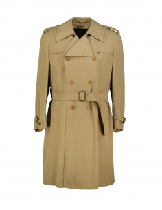 Tetoron men's trench coat