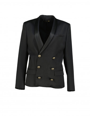 Balmain X H&M women's wool tailored jacket