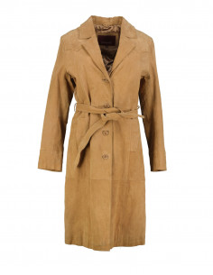 Forecast women's suede leather coat