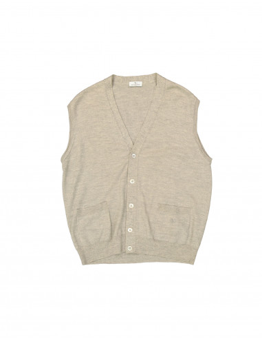 Valentino men's merino wool knitted vest