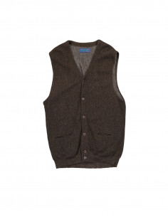 Carbery men's wool knitted vest