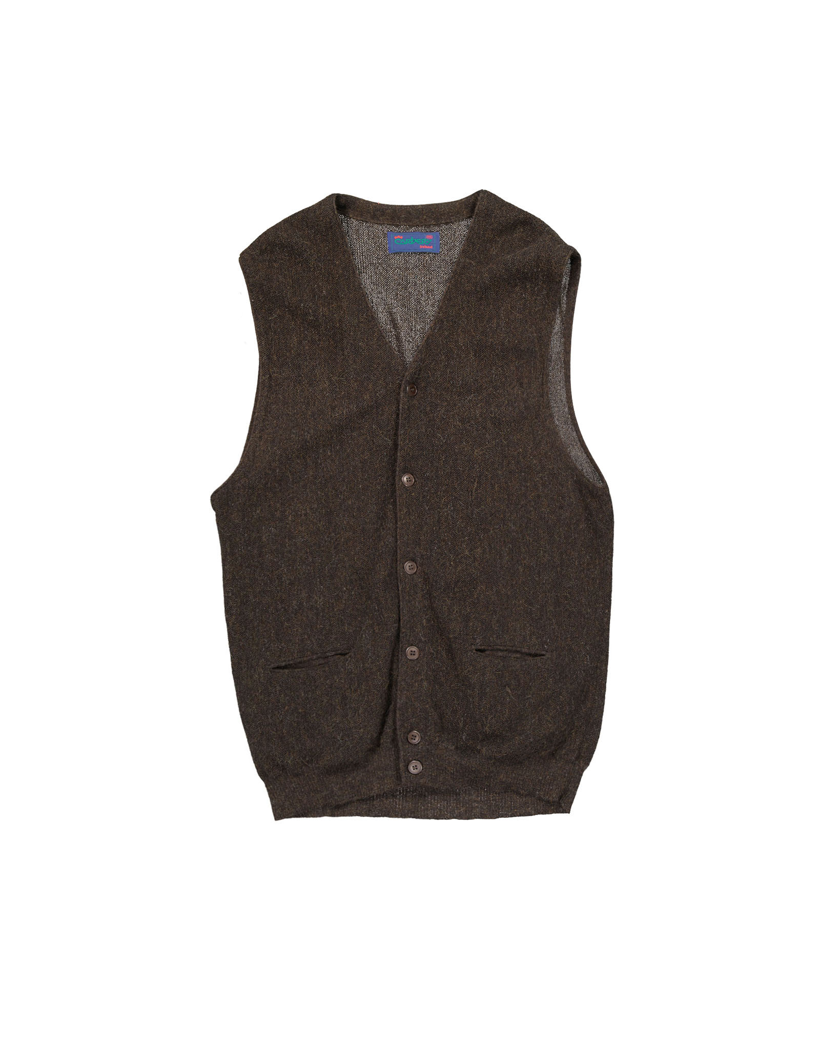 Carbery men's wool knitted vest