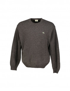 Lacoste men's wool crew neck sweater