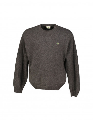 Lacoste men's wool crew neck sweater