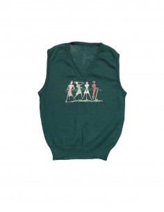 Vintage women's knitted vest