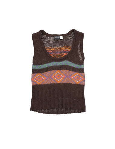 Modeszene women's knitted vest