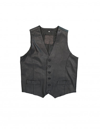 Vintage men's leather vest