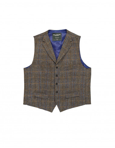 Harris Tweed men's wool vest