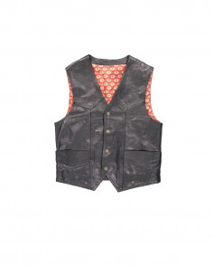 Vintage men's leather vest