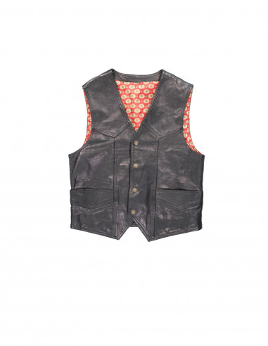 Vintage men's leather vest