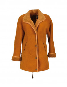 Jacques Jekel women's suede leather coat