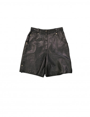 Zucchero women's real leather shorts