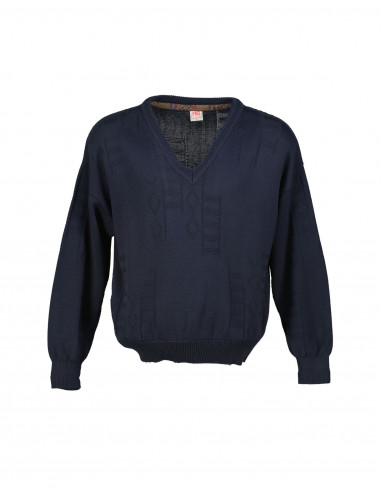 NG men's V-neck sweater