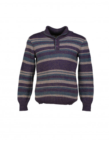 Crocodile men's crew neck sweater