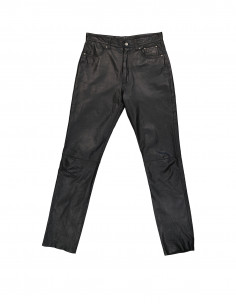 Harley Davidson women's real leather trousers