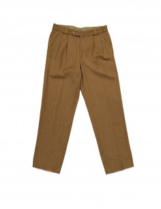 Vintage men's pleated trousers