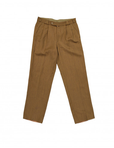 Vintage men's pleated trousers