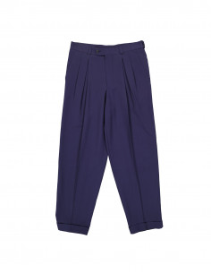 Rene Lezard men's pleated trousers