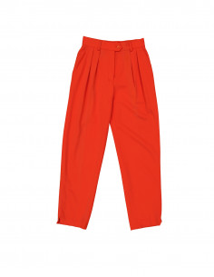 Escada women's wool pleated trousers