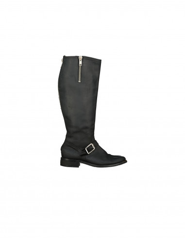 Urban Project women's real leather knee high boots