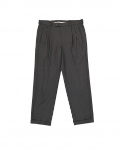 Bogner men's wool pleated trousers