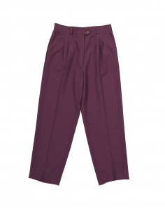 Vintage women's pleated trousers