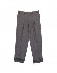 Vintage men's pleated trousers