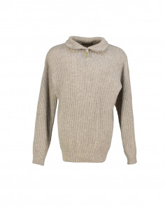 Mackenzie men's wool roll neck sweater