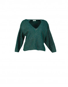 Benetton women's V-neck sweater