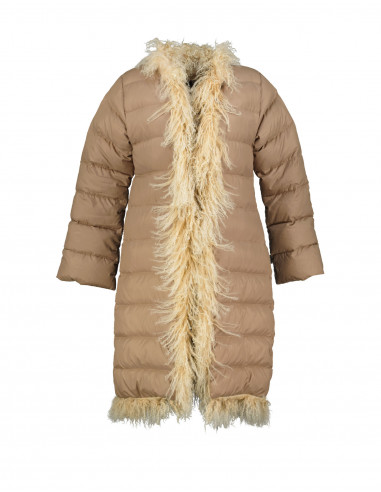 Moncler women's puffer long jacket