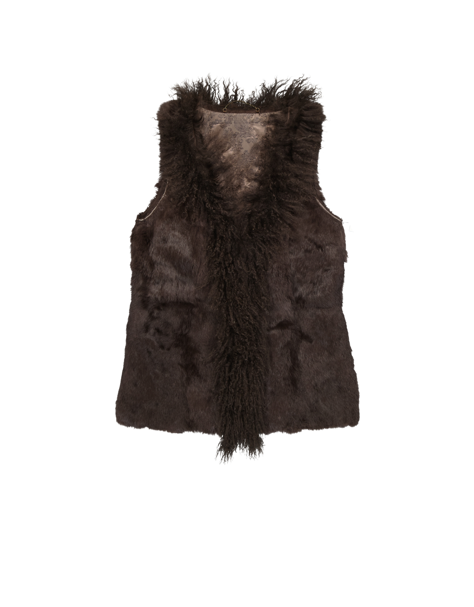 Vintage women's rabbit fur vest