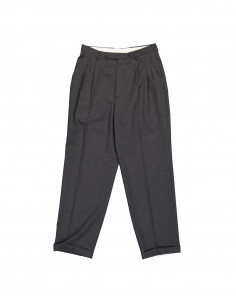 Vintage men's pleated trousers