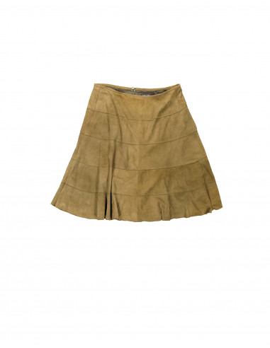 Marccain women's suede leather skirt