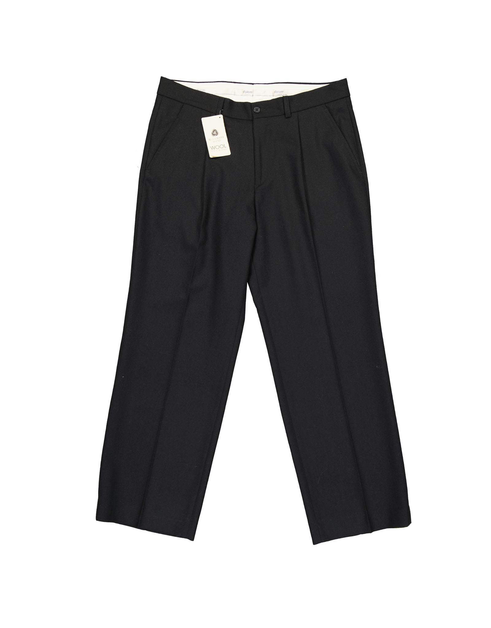 Diplom men's pleated trousers