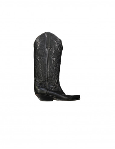 Buffalo women's real leather cowboy boots