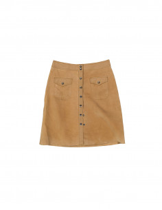 Dept women's real leather skirt