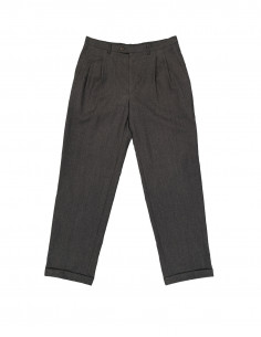 Burberry women's wool pleated trousers