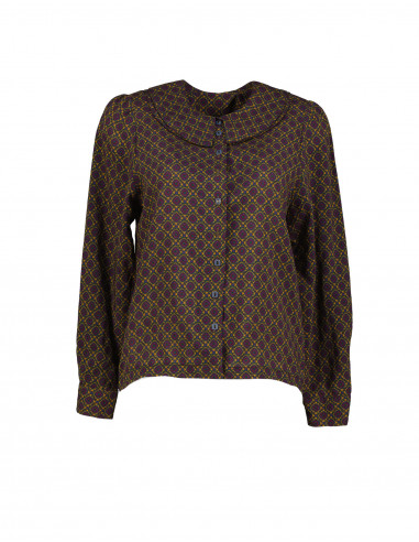 Birgitta women's wool blouse