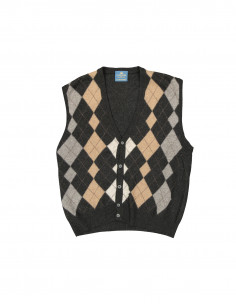 Il Granchio men's wool knitted vest